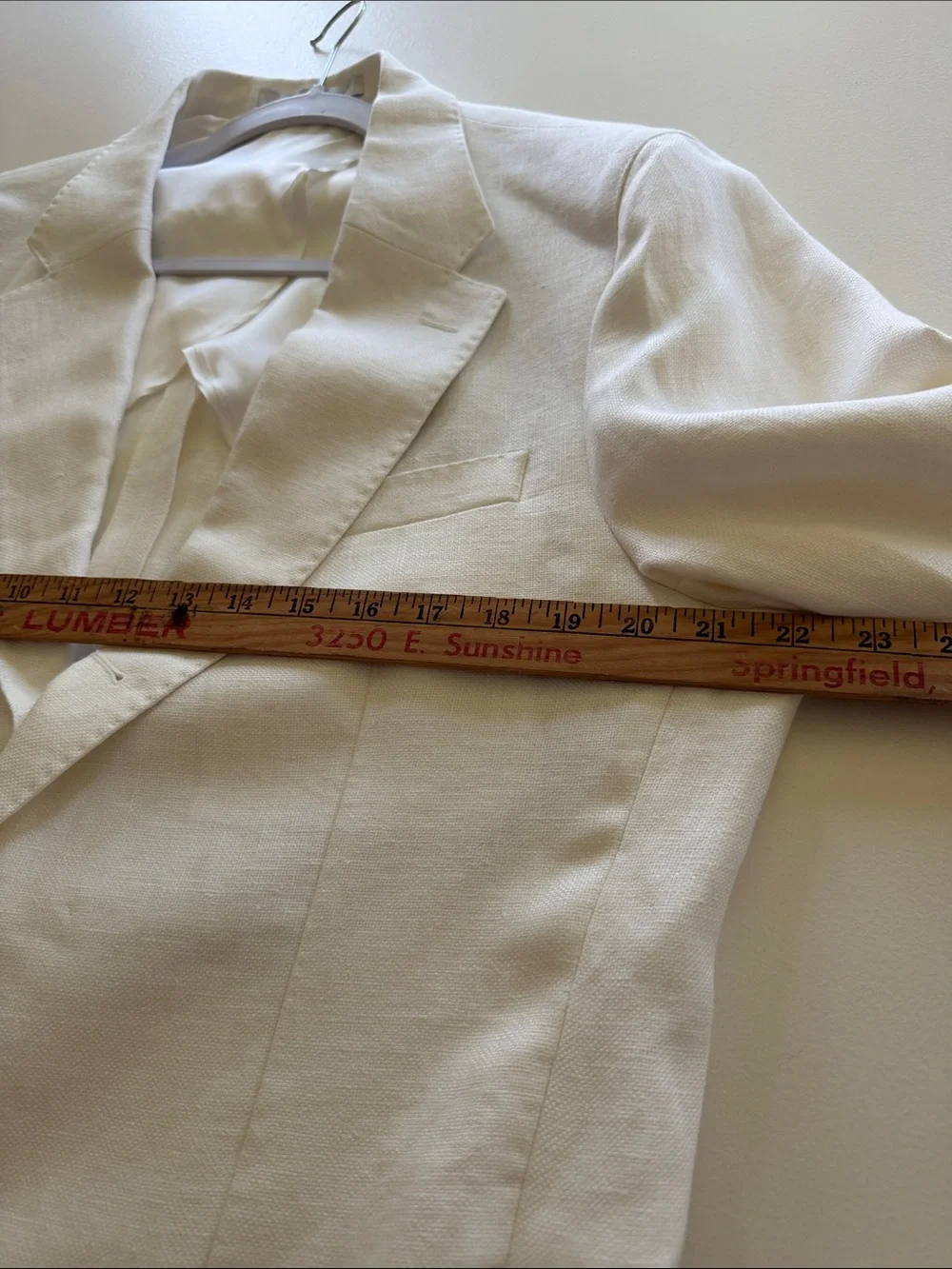 Todd Snyder White Birch Linen Madison Jacket Sz 44L.  New